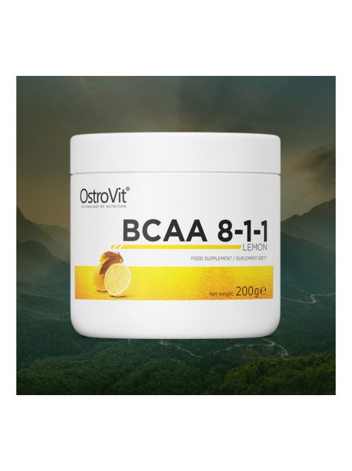OstroVit BCAA 8-1-1 200 g citrom